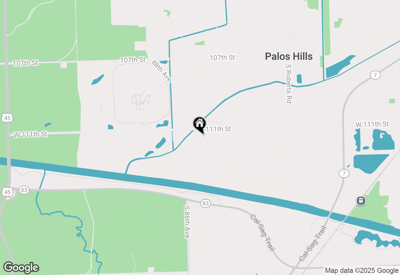 Map of 26 Cour Versaille Court #26, Palos Hills, IL 60465