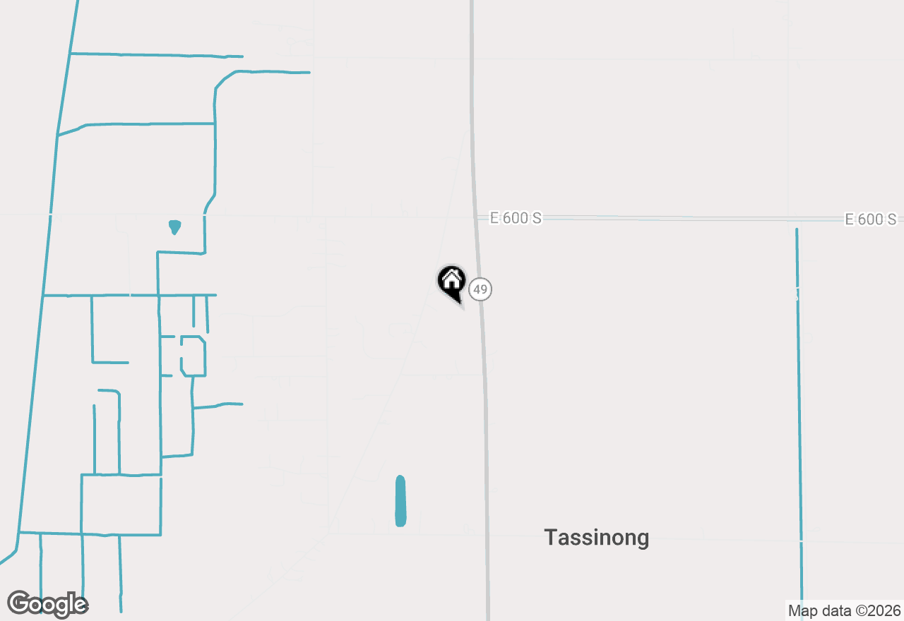Map of 631 Baums Bridge Road, Kouts, IN 46347