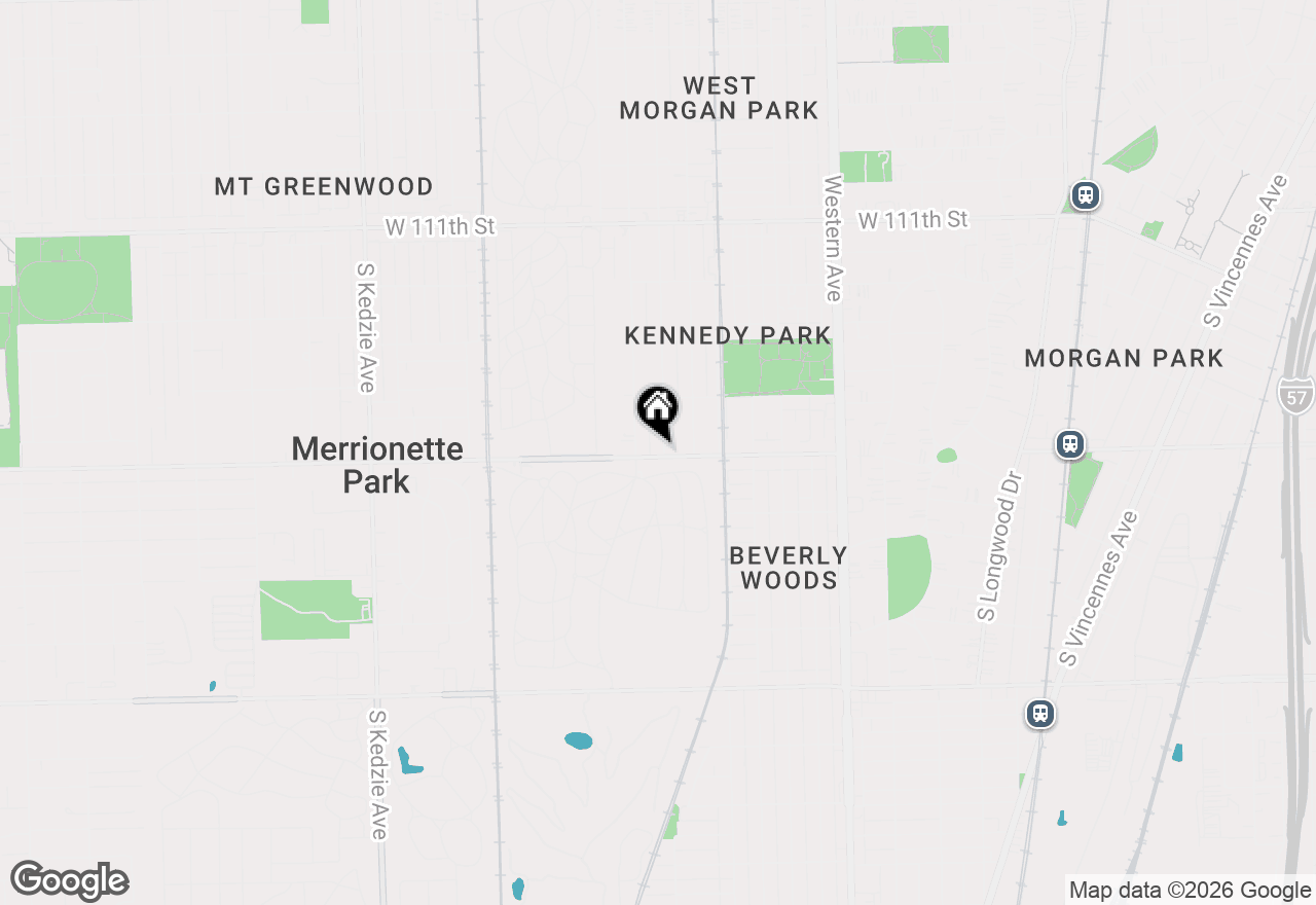 Map of 11458 S Washtenaw Avenue, Chicago, IL 60655