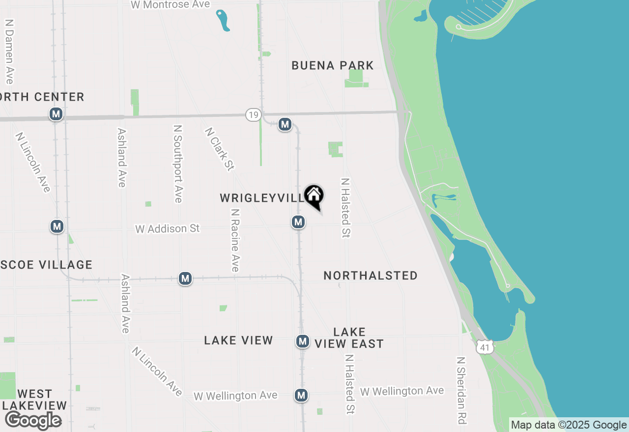 Map of 3618 N Fremont Street #2, Chicago, IL 60613