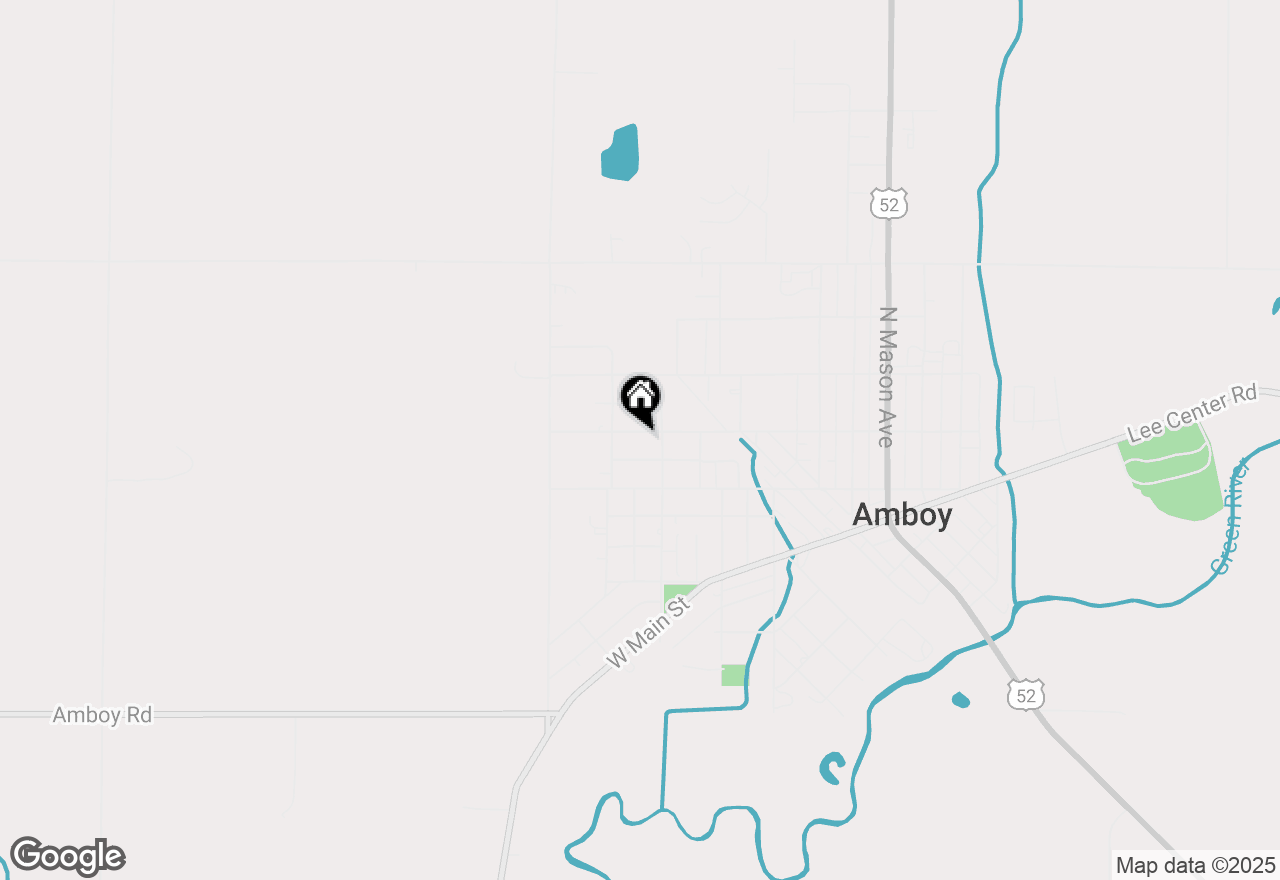 Map of 219 W Provost Street, Amboy, IL 61310