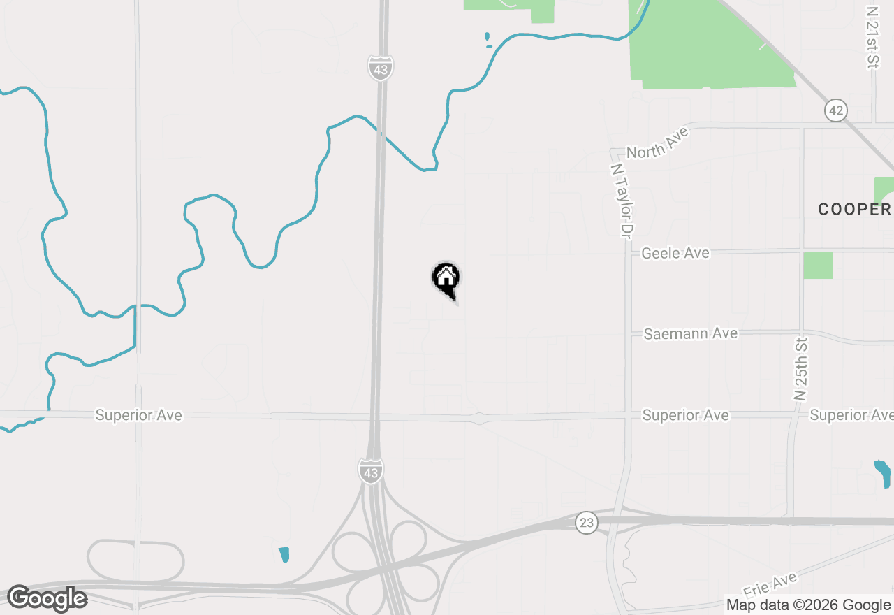 Map of 1903 Havenwood Ct, Sheboygan, WI 53081