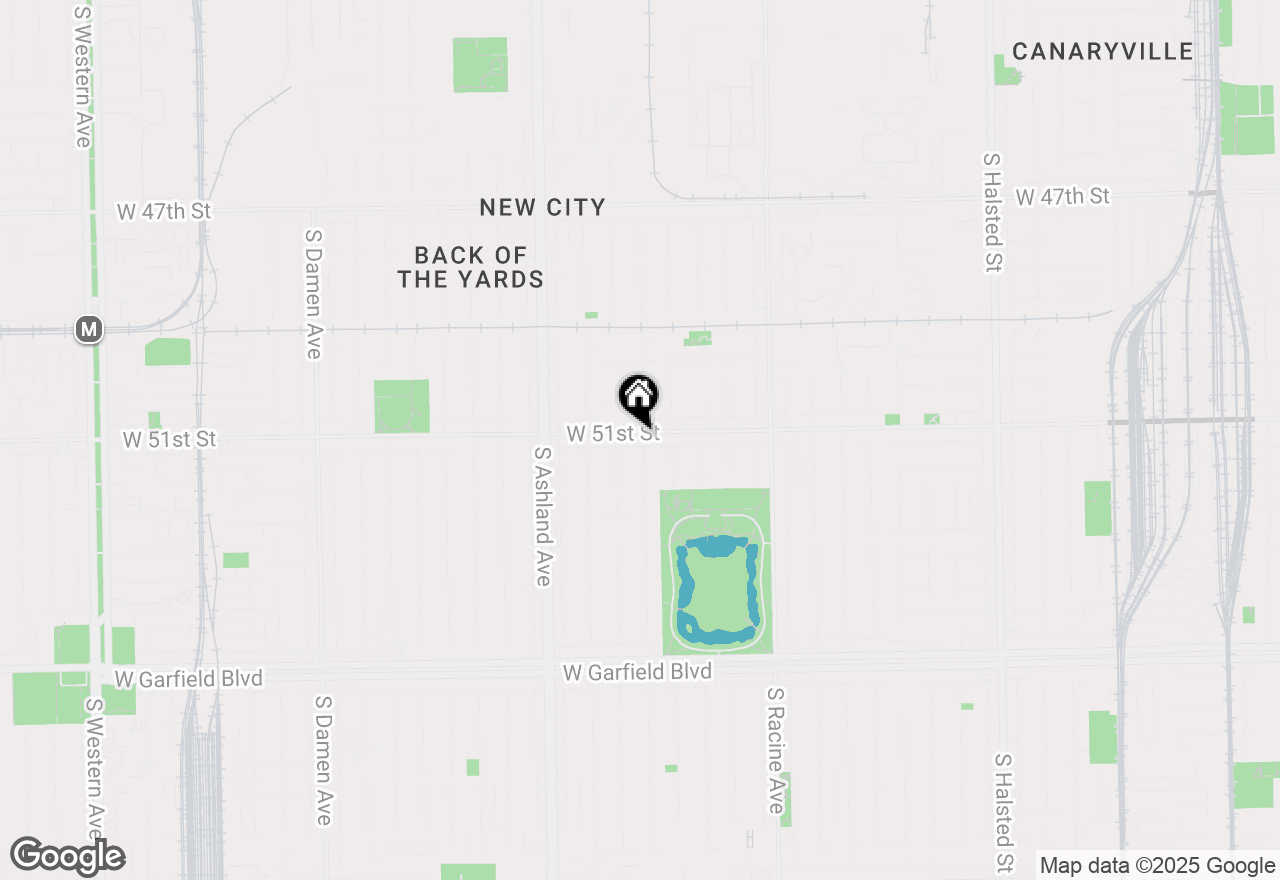 Map of 1419 W 51st Street, Chicago, IL 60609