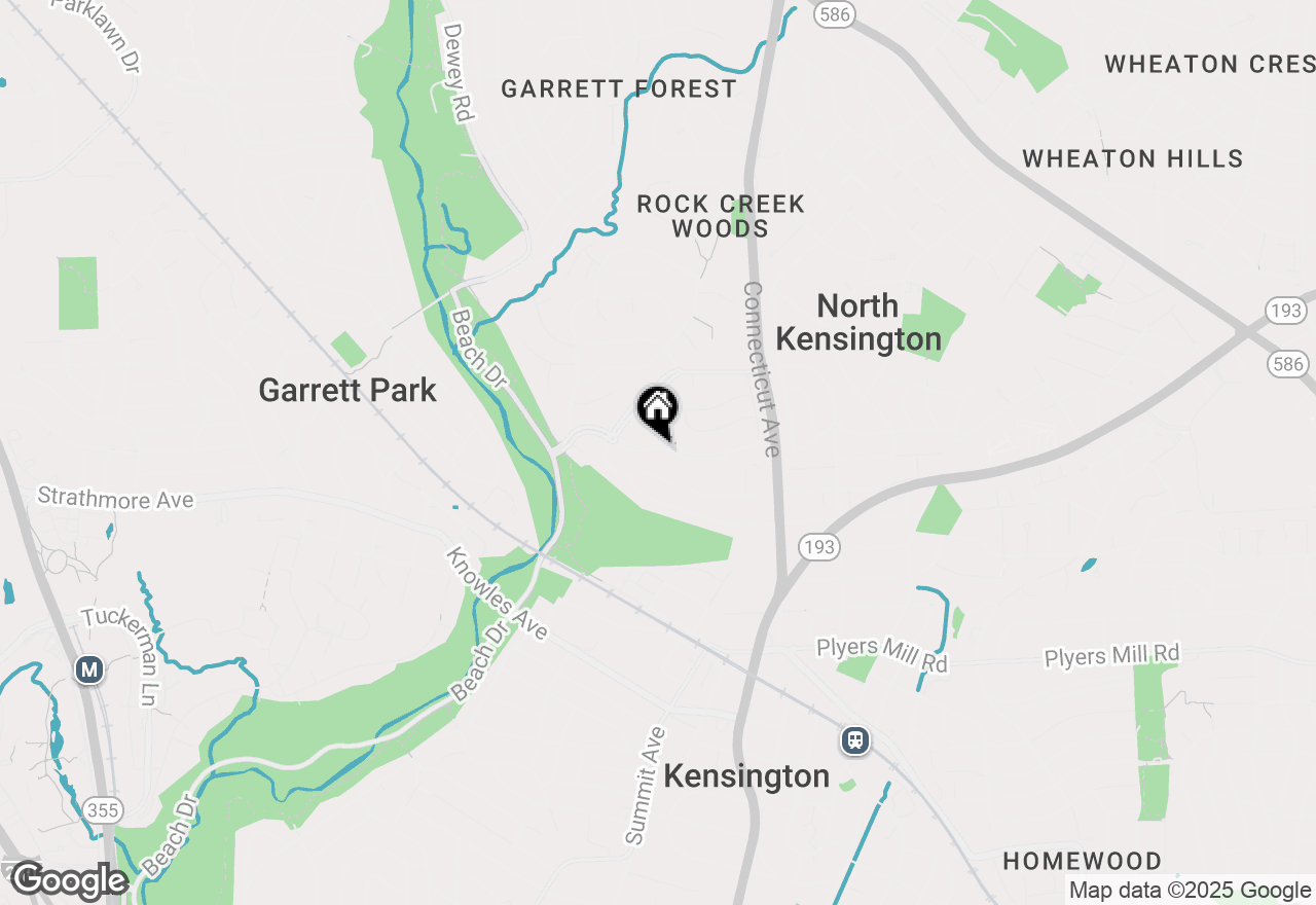 Map of 4010 Wexford Drive, Kensington, MD 20895