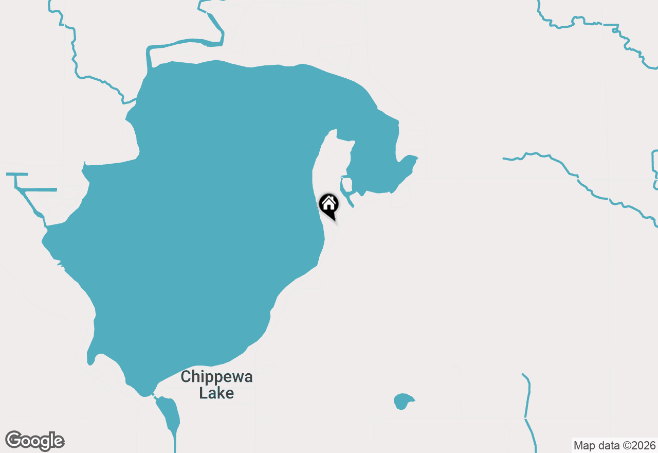 Map of 19803 Merritt Avenue, Chippewa Lake, MI 49320