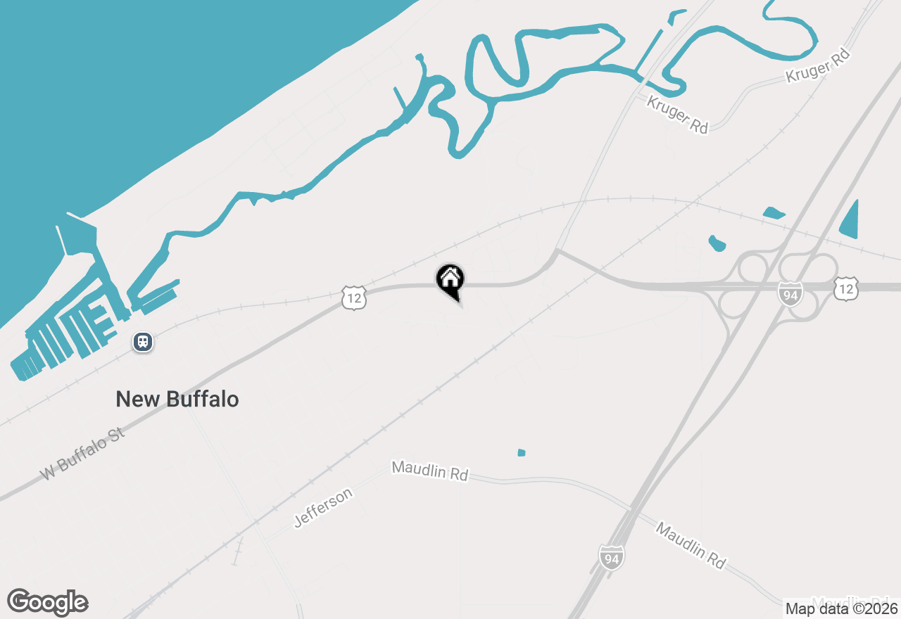 Map of 96 Diamond Point Lane, New Buffalo, MI 49117
