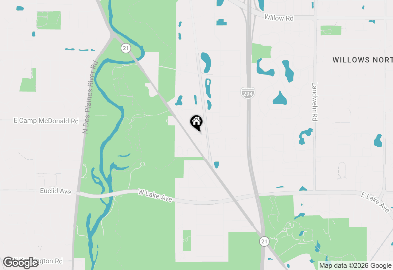 Map of 3256 Sanders Road #4E, Northbrook, IL 60062