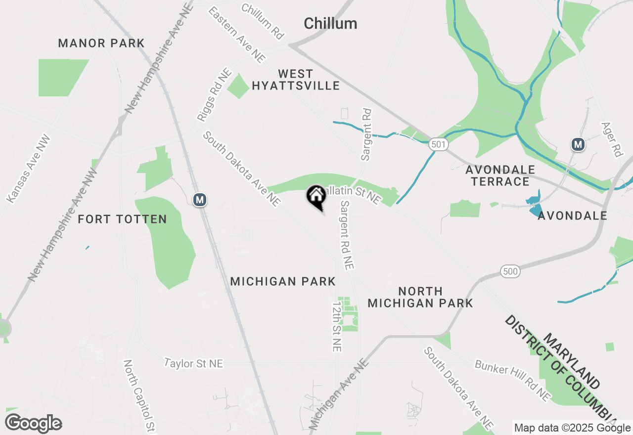 Map of 5008 11th Street Ne, Washington, DC 20017