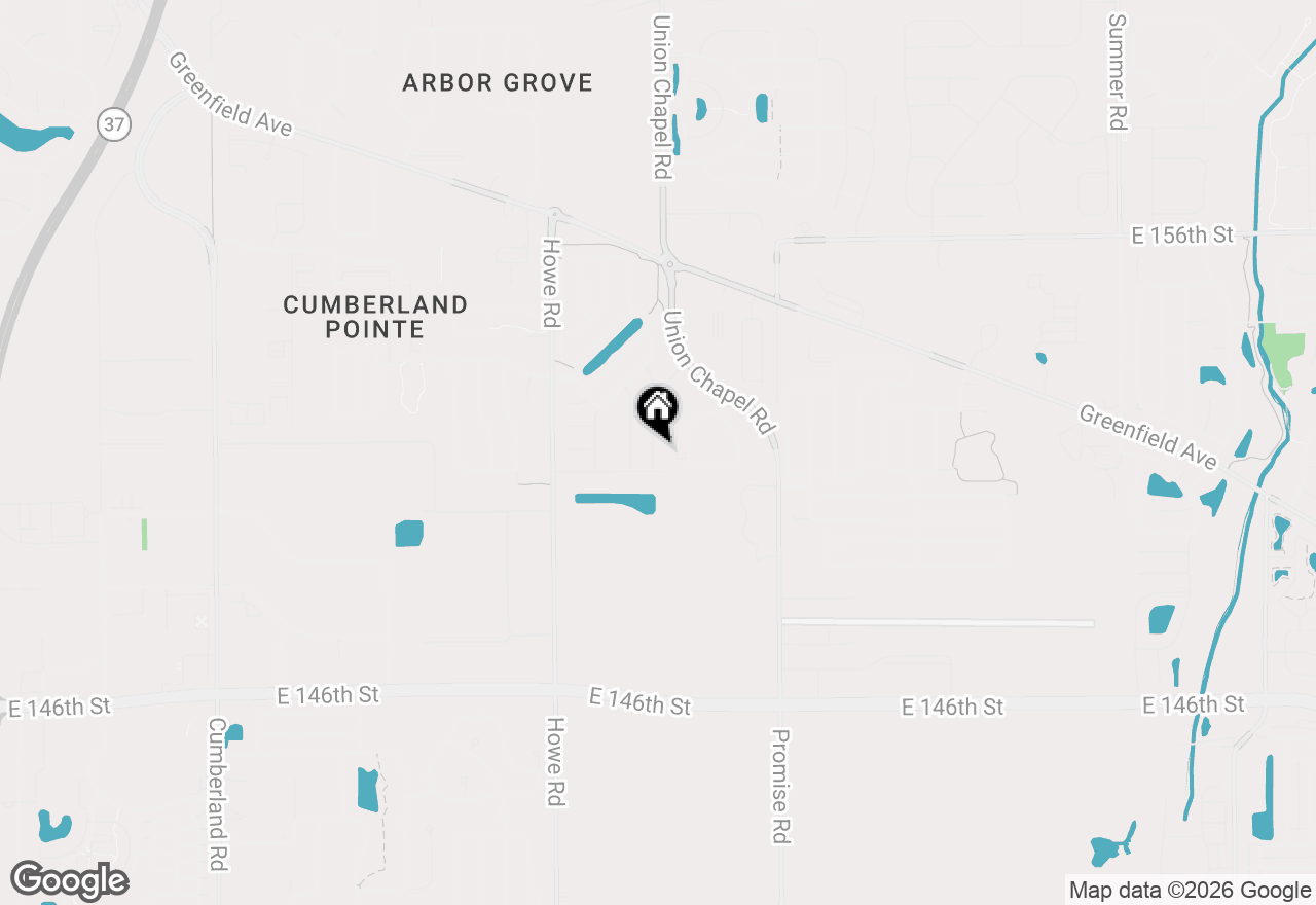 Map of 15138 Brantley Lane, Noblesville, IN 46060