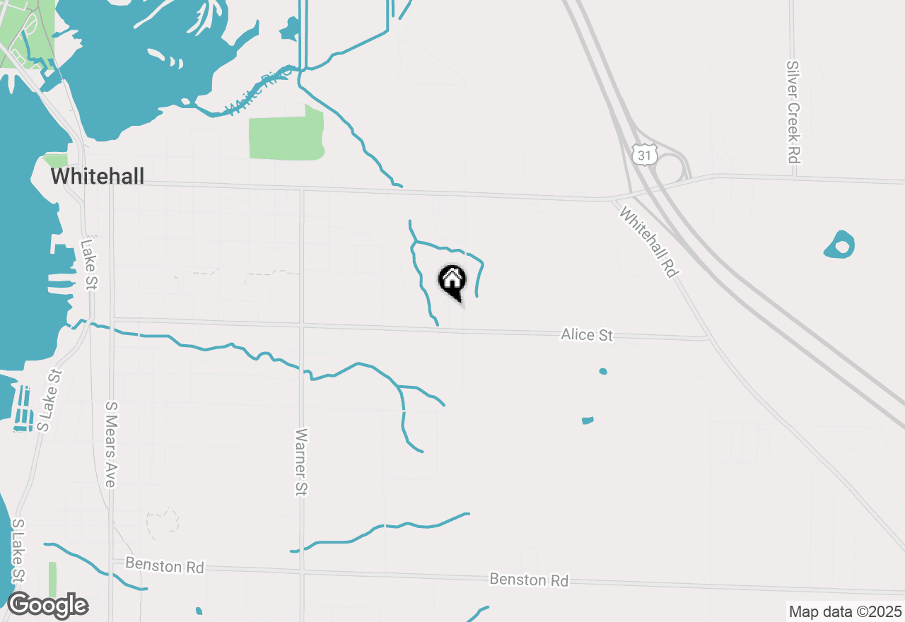 Map of 1153 Spruce Pointe Dr Drive, Whitehall, MI 49461