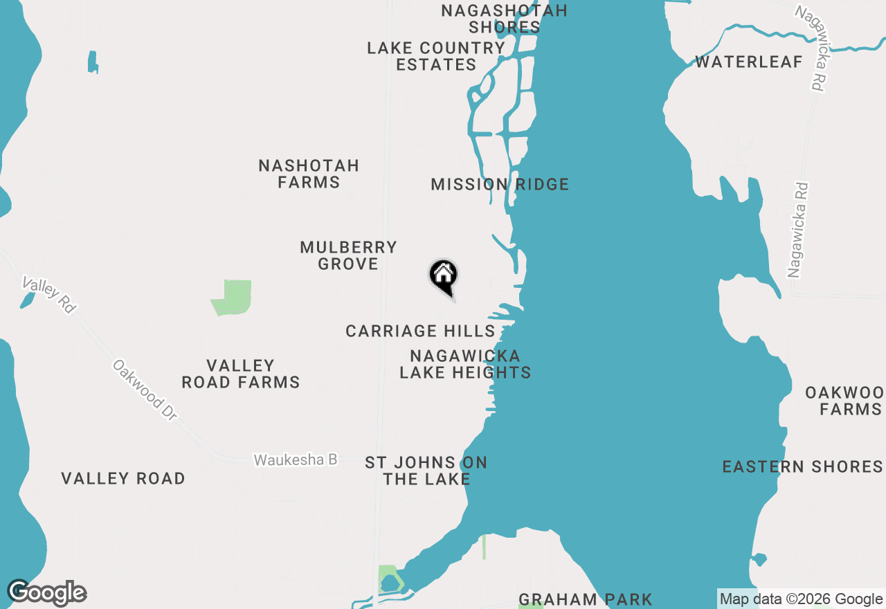 Map of 2150 Old Lantern Cir, Delafield, WI 53018