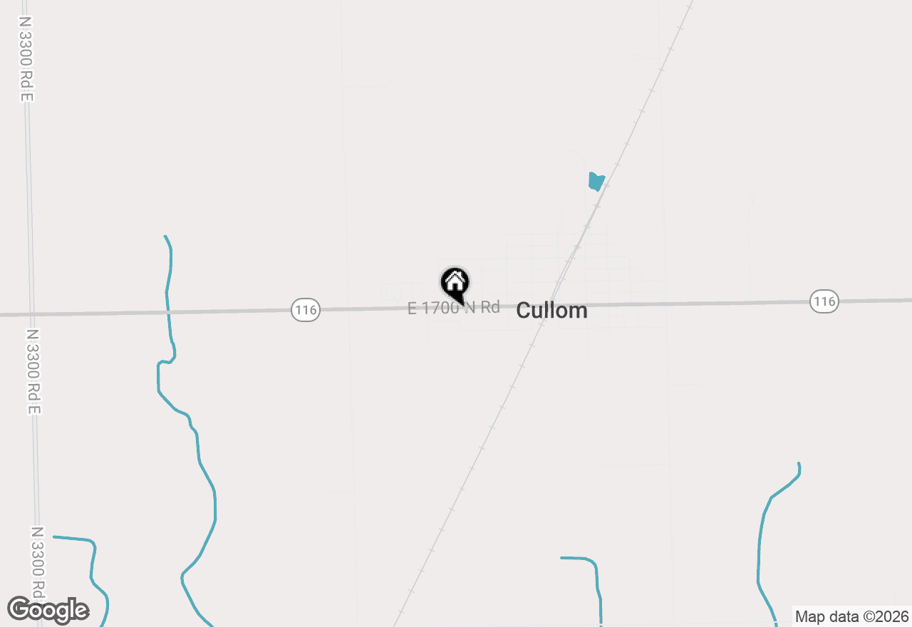 Map of 504 W Jackson Street, Cullom, IL 60929