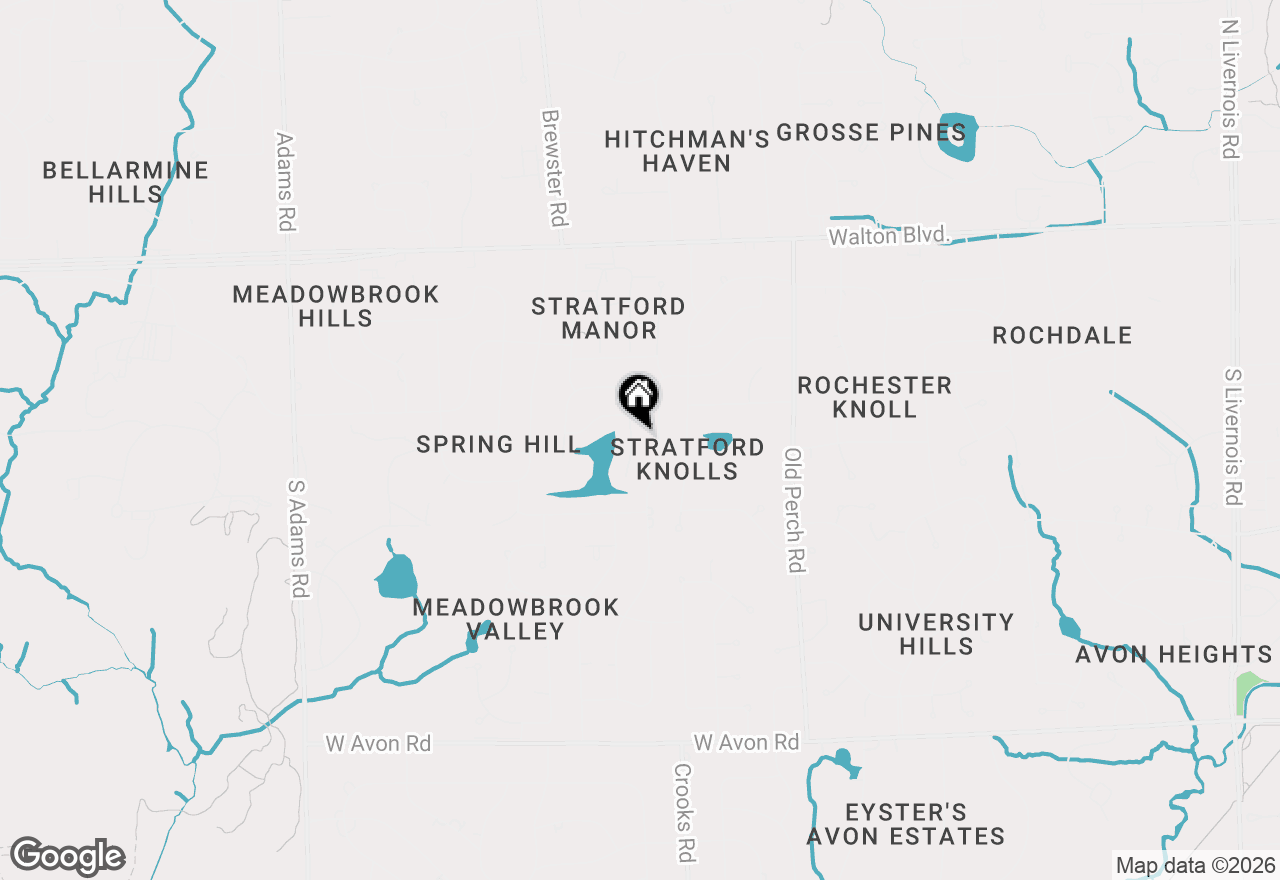 Map of 329 Sussex Fair, Rochester Hills, MI 48309