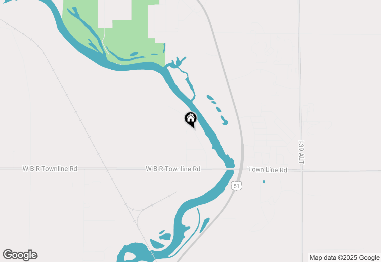 Map of 6308 S Edgewater Drive, Beloit, WI 53511