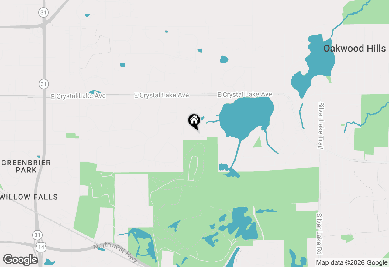Map of 3506 S Kilkenny Drive, Crystal Lake, IL 60014