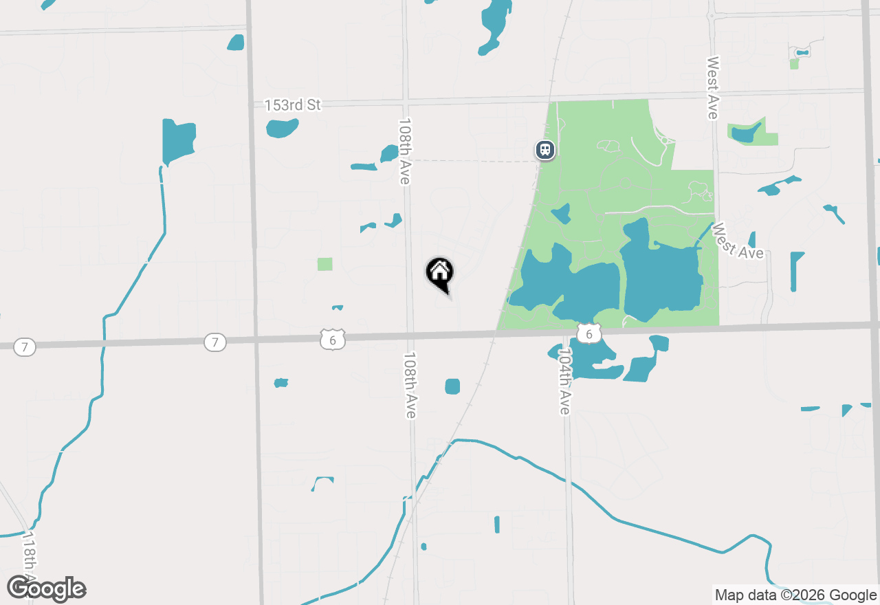 Map of 15807 Scotsglen Road, Orland Park, IL 60462
