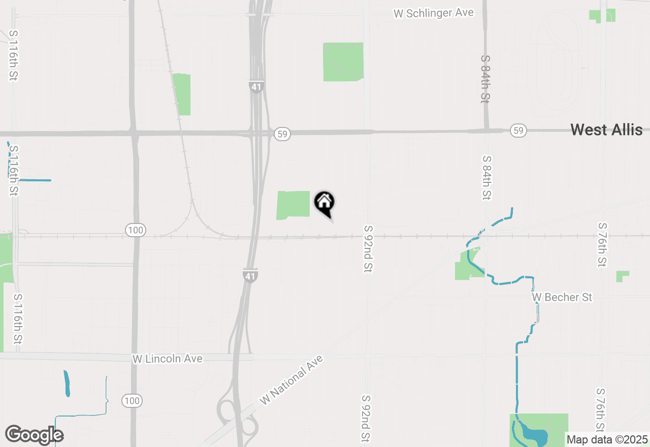 Map of 9454 W Maple Ct, West Allis, WI 53214