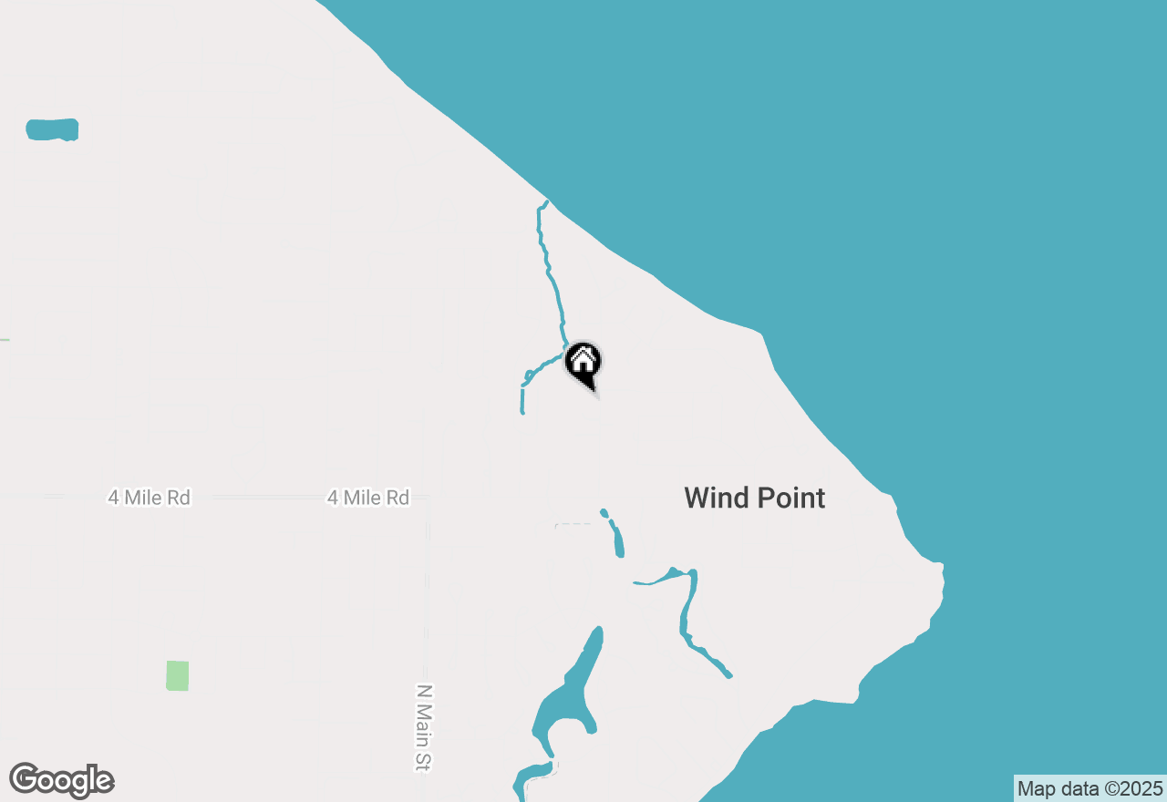 Map of 4 Lake Pointe Cir, Wind Point, WI 53402