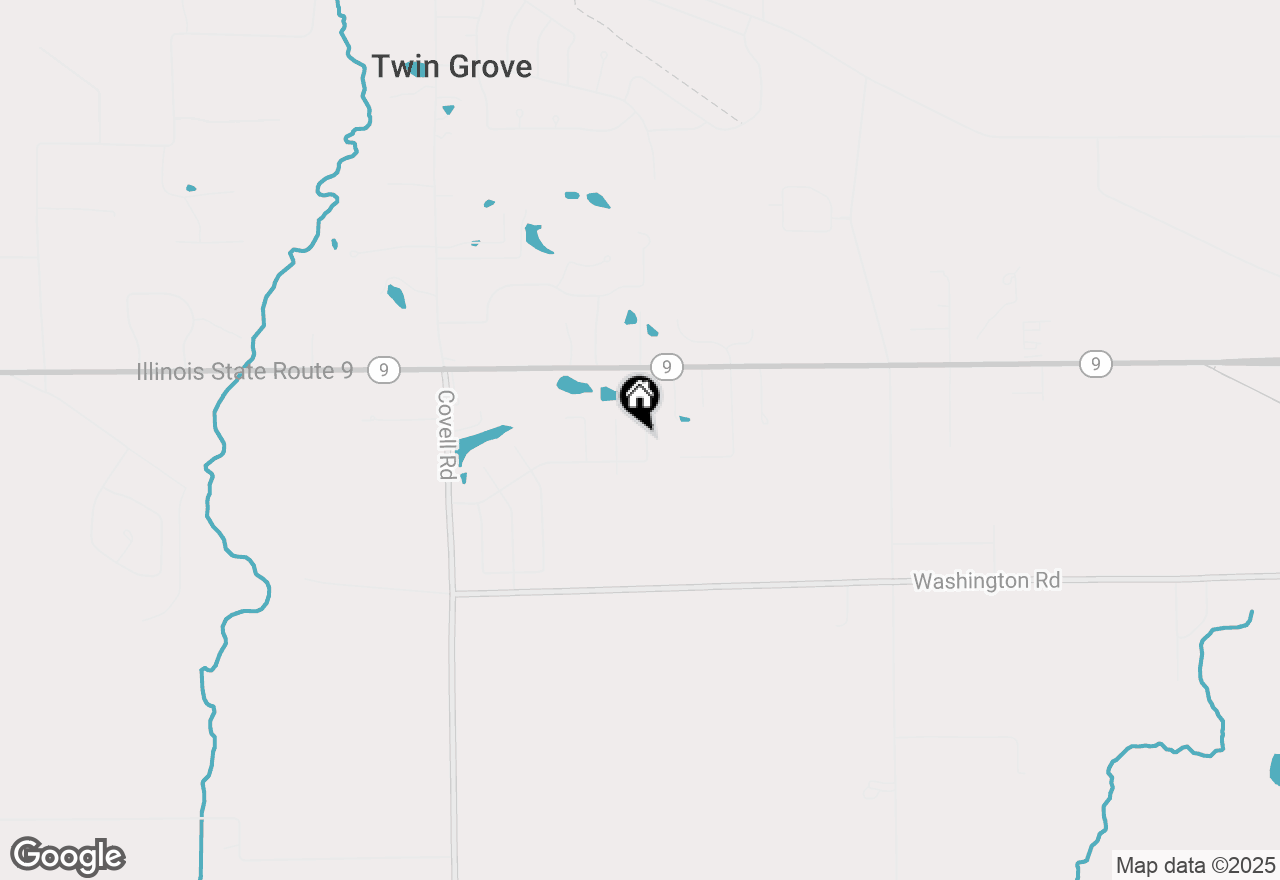 Map of 13822 Deer Ridge Road, Bloomington, IL 61705