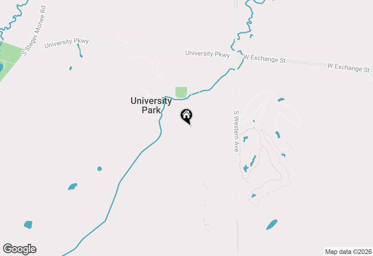 Map of 924 Blackhawk Drive, University Park, IL 60484