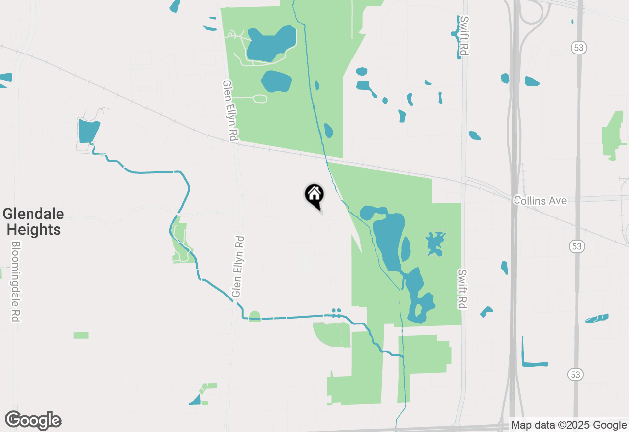 Map of 743 E Fullerton Avenue #104, Glendale Heights, IL 60139