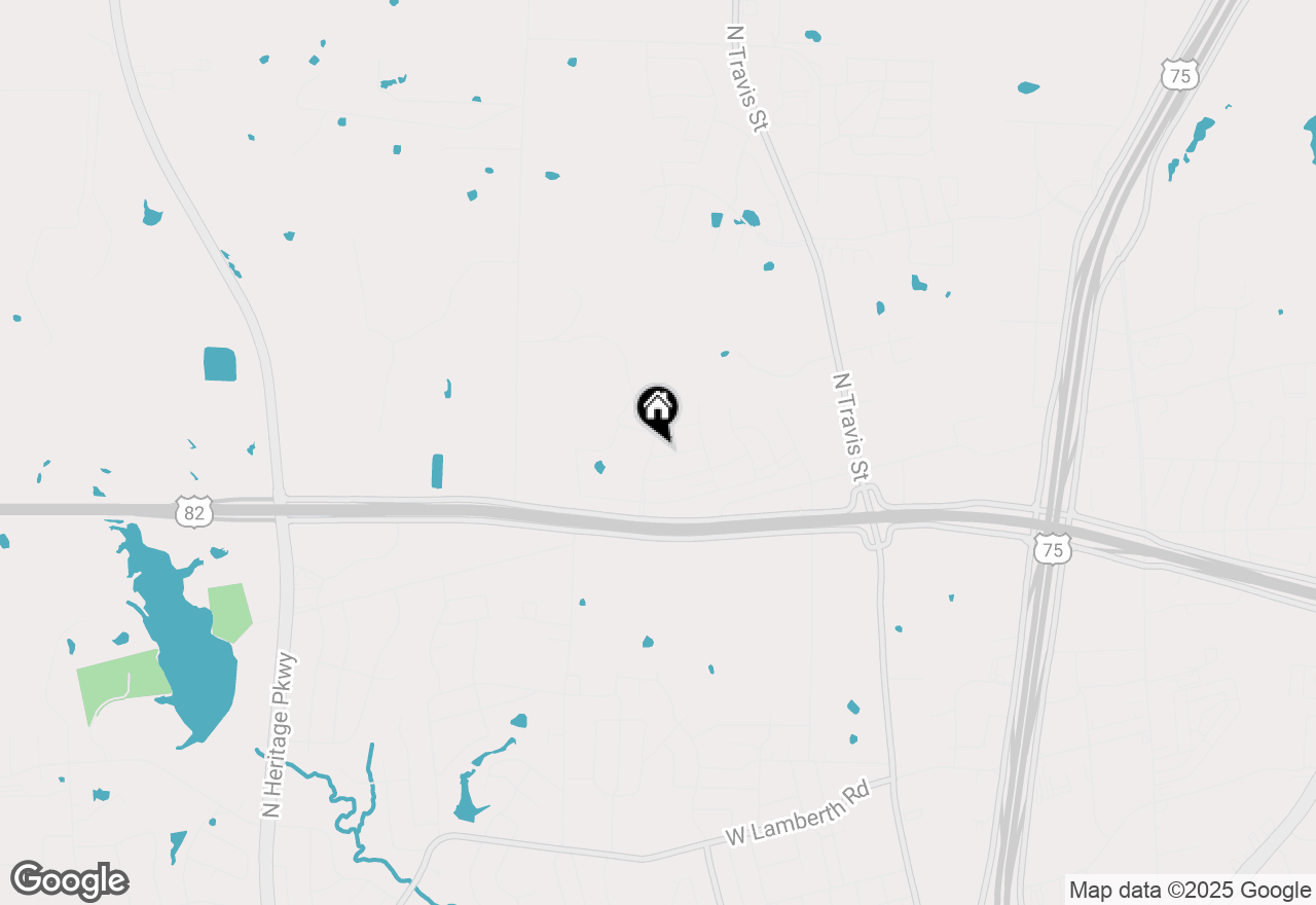 Map of 420 Heritage Ranch Trail, Sherman, TX 75092