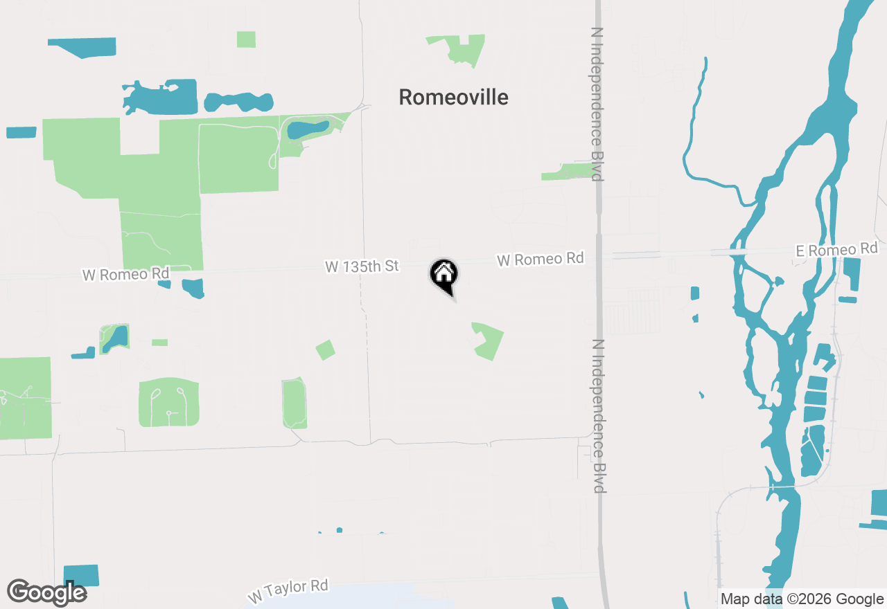 Map of 327 Emery Avenue, Romeoville, IL 60446