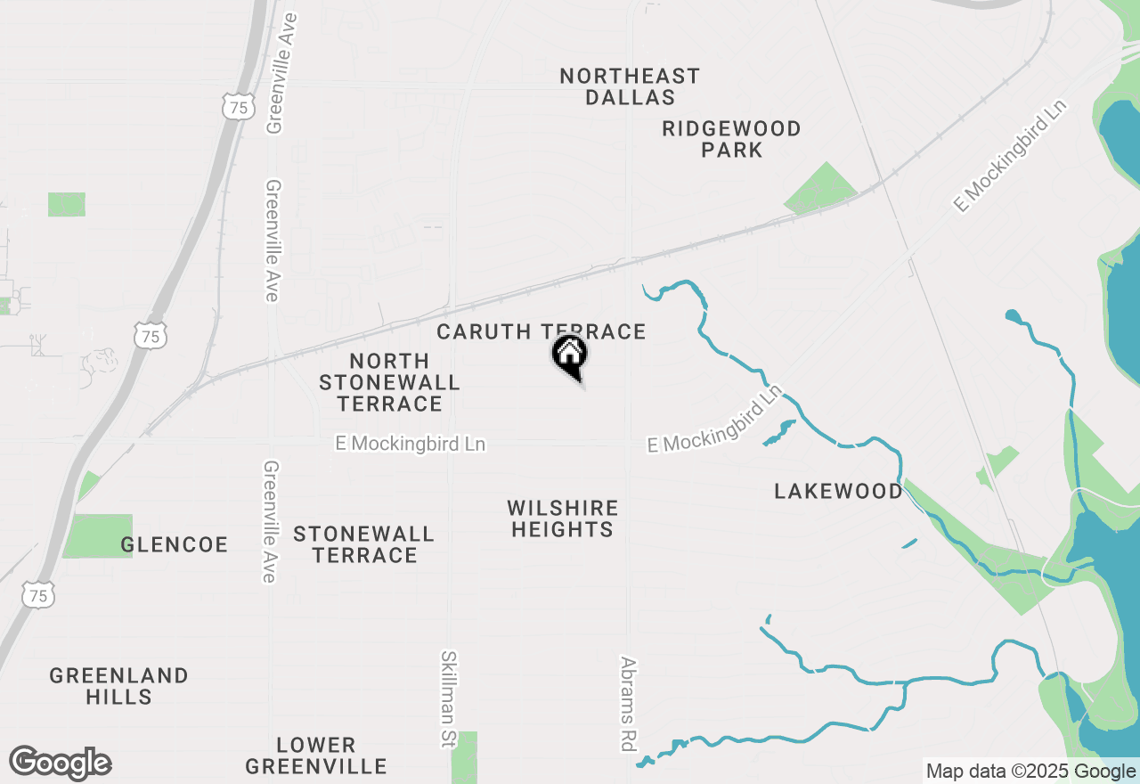 Map of 6259 Ravendale Lane, Dallas, TX 75214