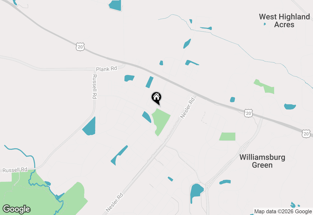 Map of 3596 Hyde Park Court, Elgin, IL 60124