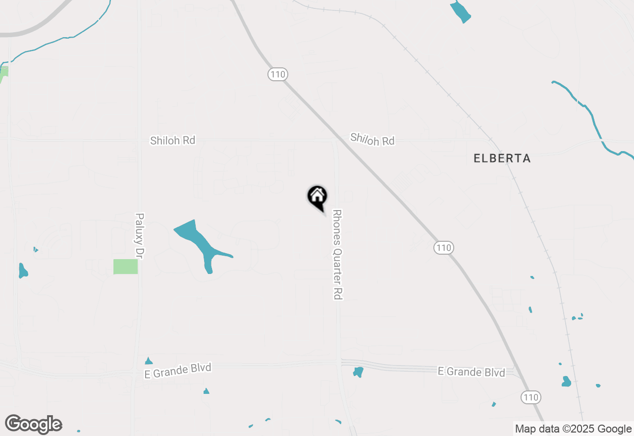 Map of 5603 Thomas Nelson Drive, Tyler, TX 75707