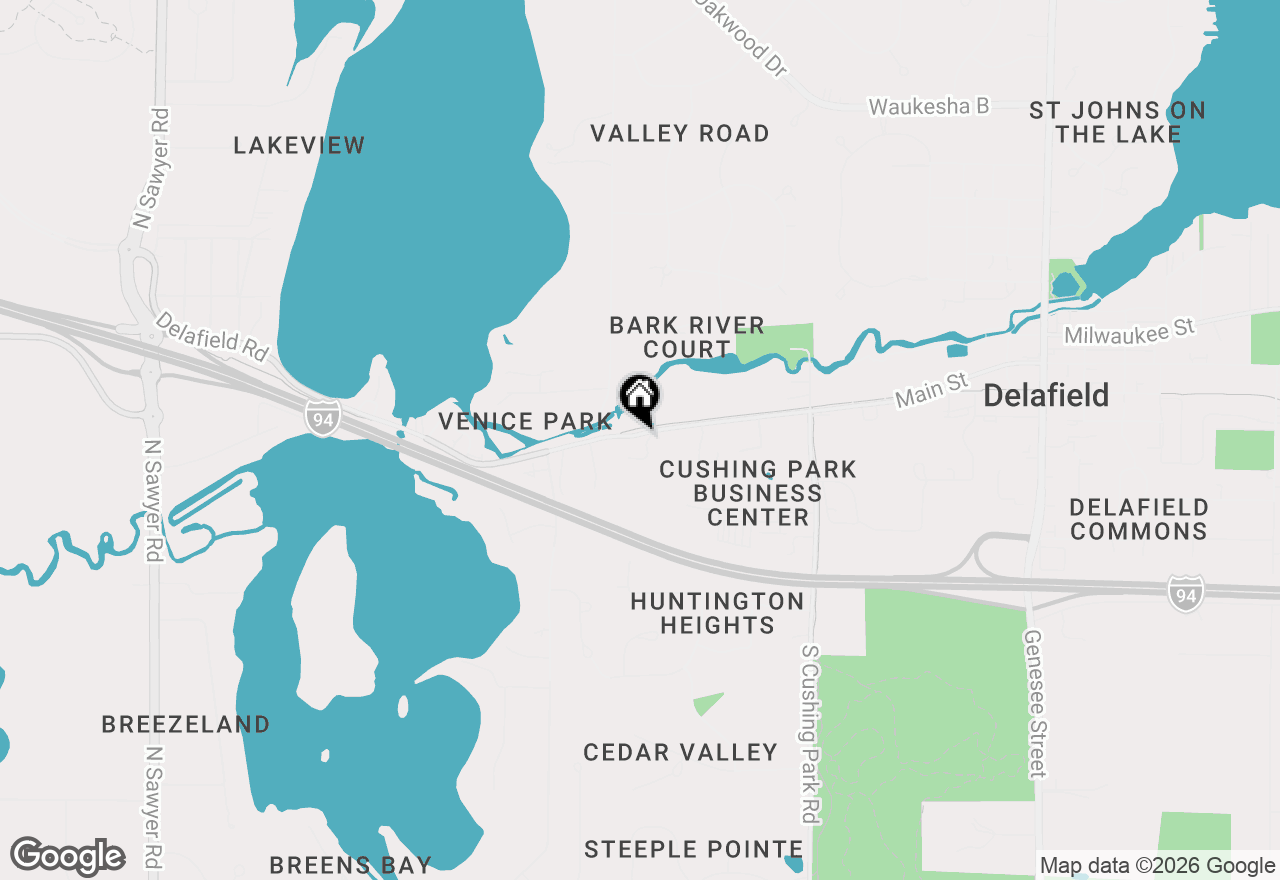 Map of 323 Riverview Dr #4, Delafield, WI 53018