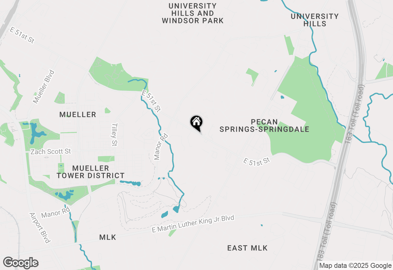 Map of 3001 E 51st St #7, Austin, TX 78723