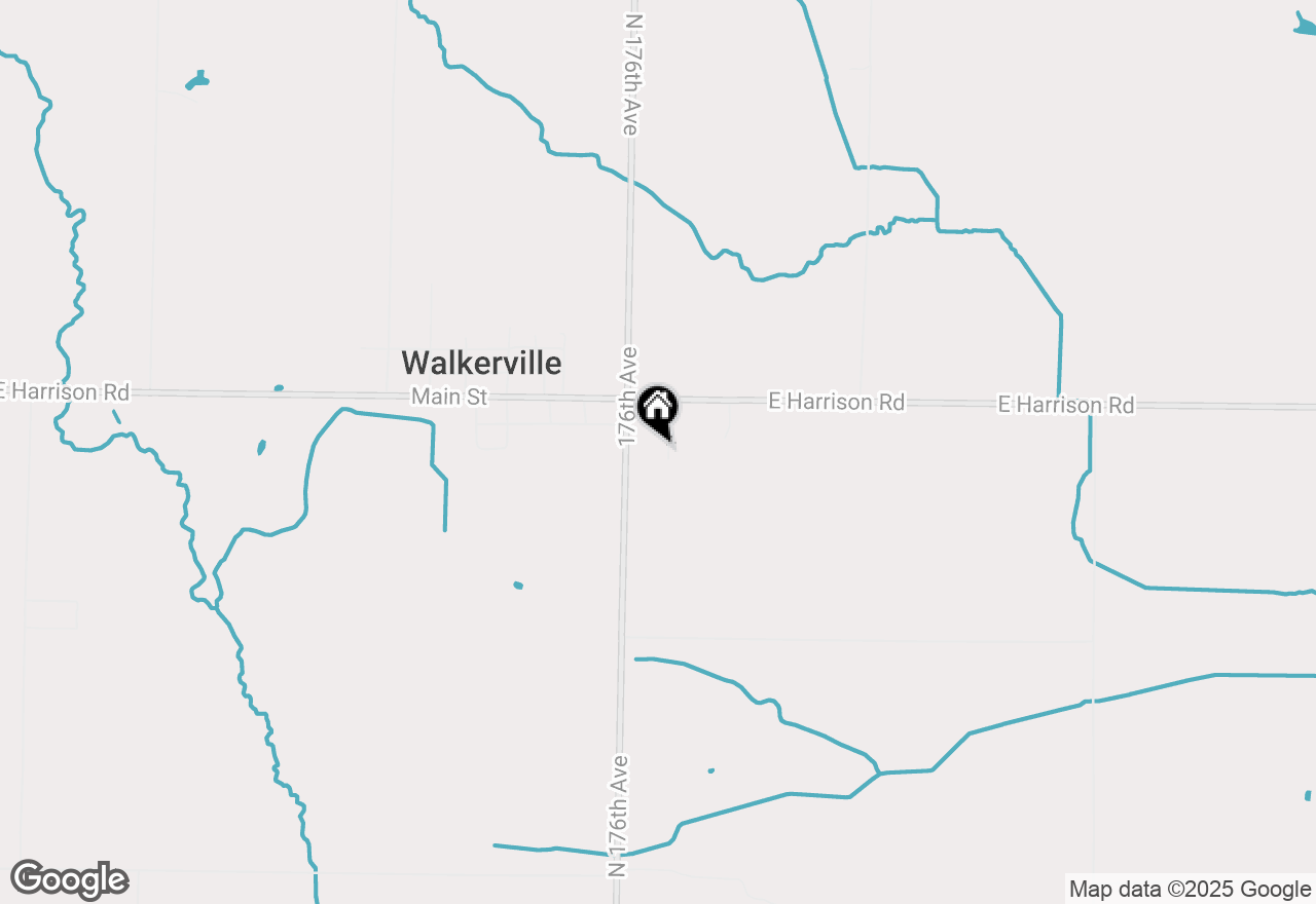 Map of 164 S Hamon Street, Walkerville, MI 49459