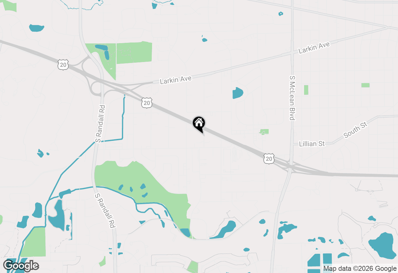 Map of 10N836 Maple Street, Elgin, IL 60123