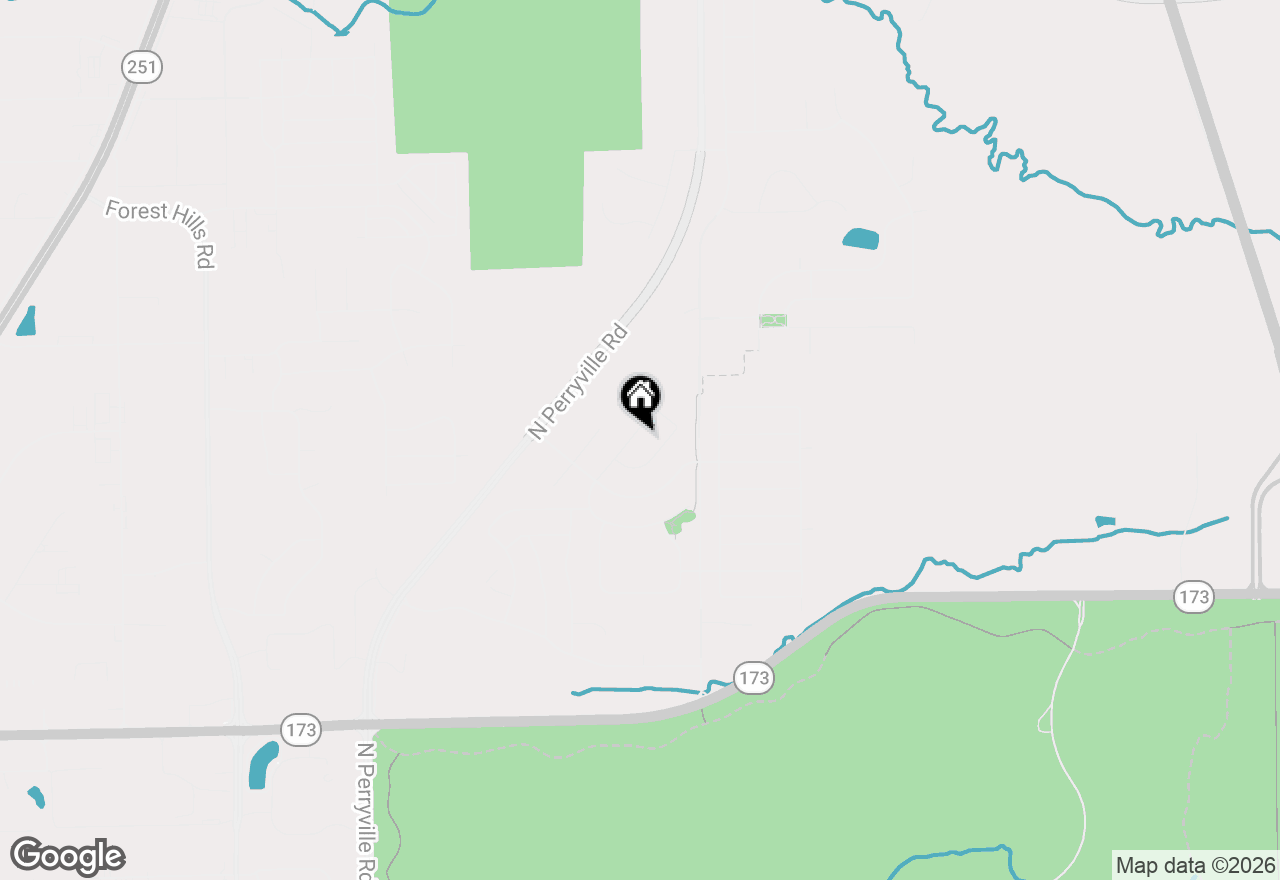 Map of 7447 Silo Street, Machesney Park, IL 61115