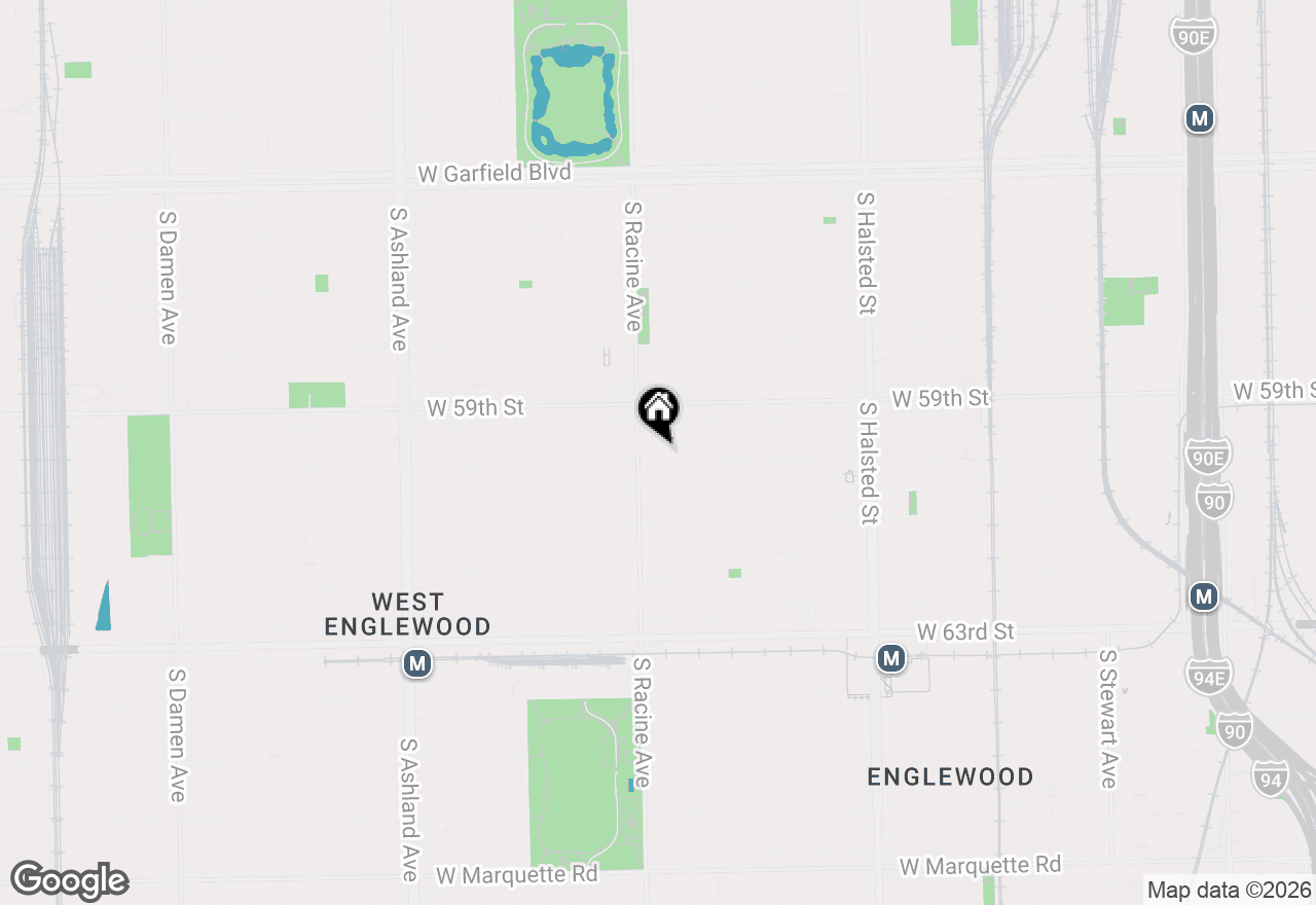 Map of 5954 S May Street, Chicago, IL 60621