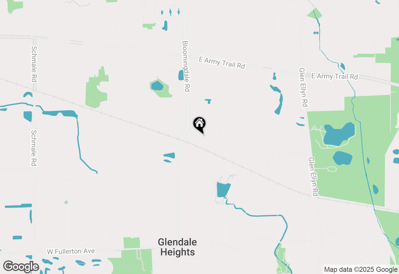 Map of 1905 N Alpine Drive, Glendale Heights, IL 60139