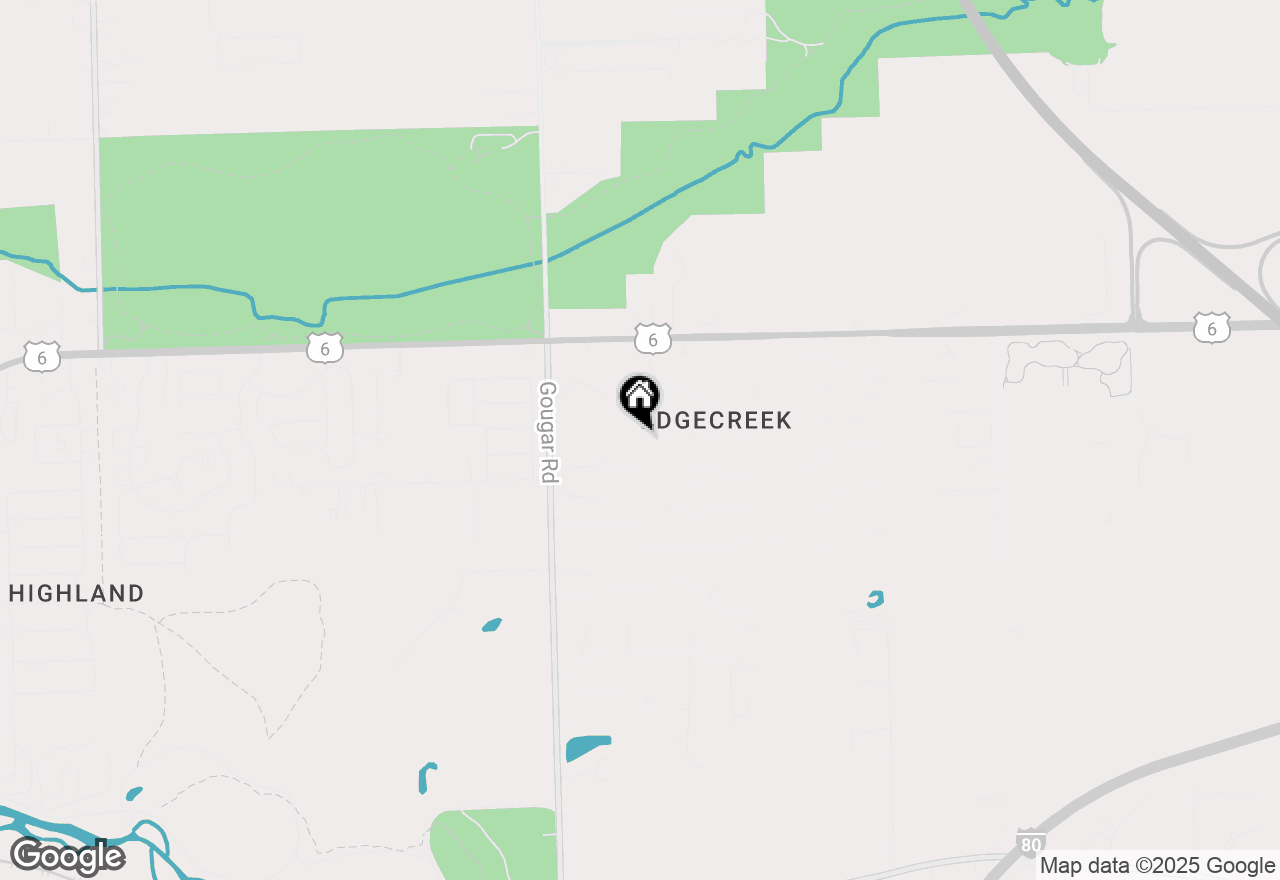 Map of 3301 Irondale Court, New Lenox, IL 60451