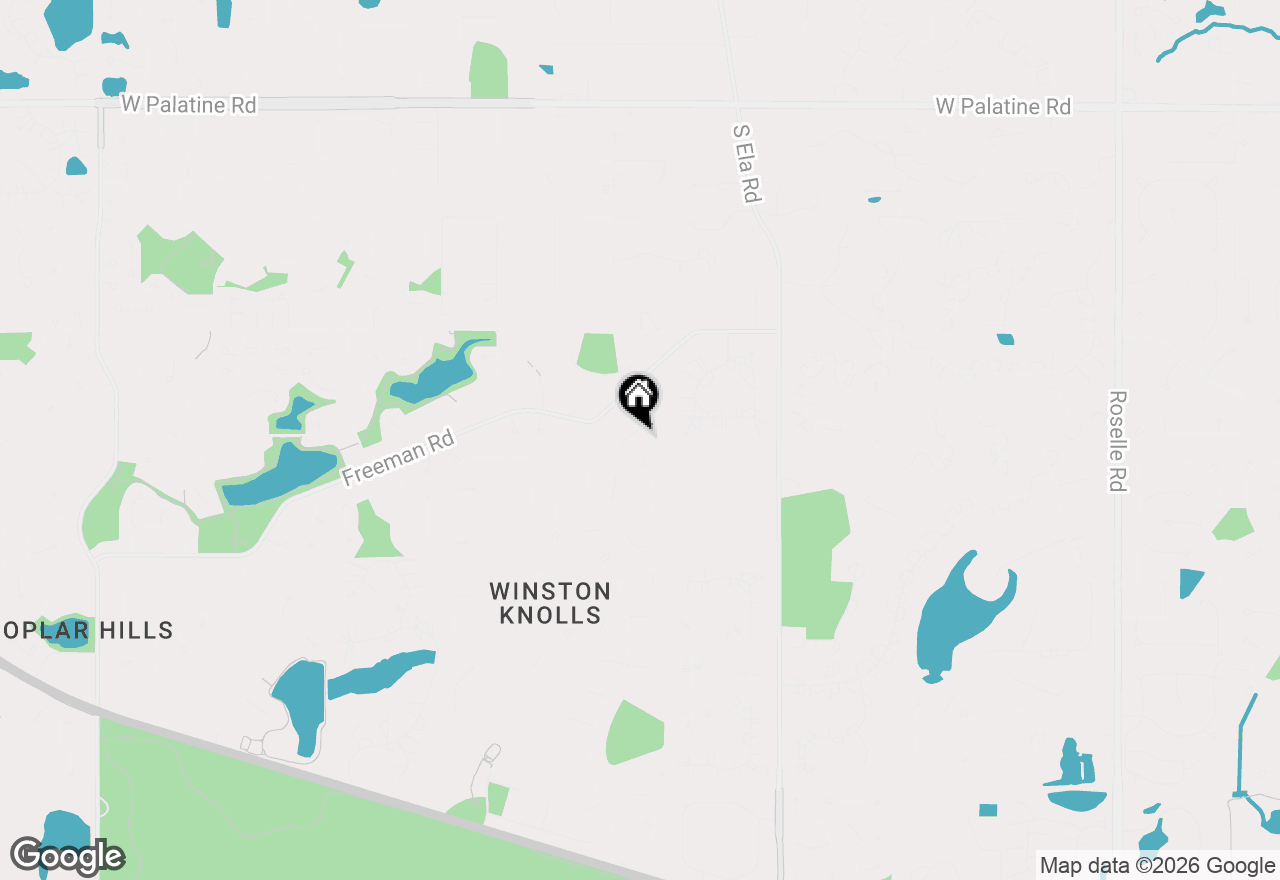 Map of 745 Dixon Court, Hoffman Estates, IL 60192