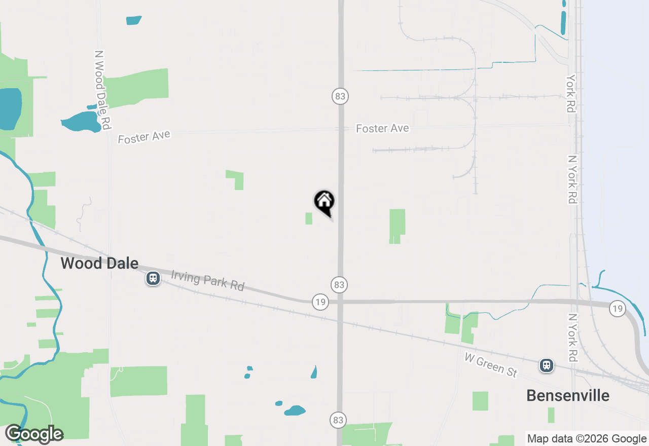 Map of 319 Spruce Avenue, Bensenville, IL 60106