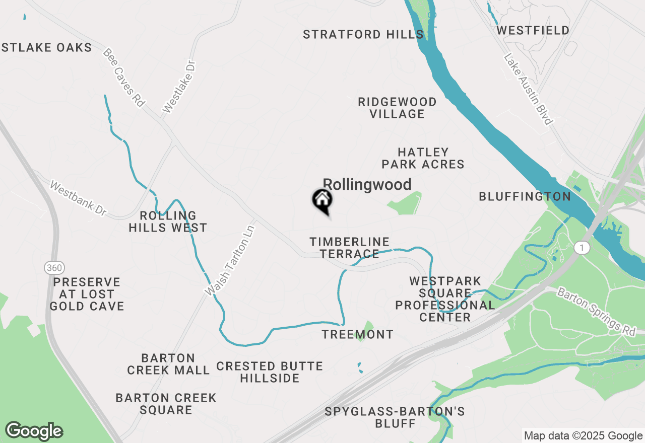 Map of 5011 Rollingwood Dr, West Lake Hills, TX 78746