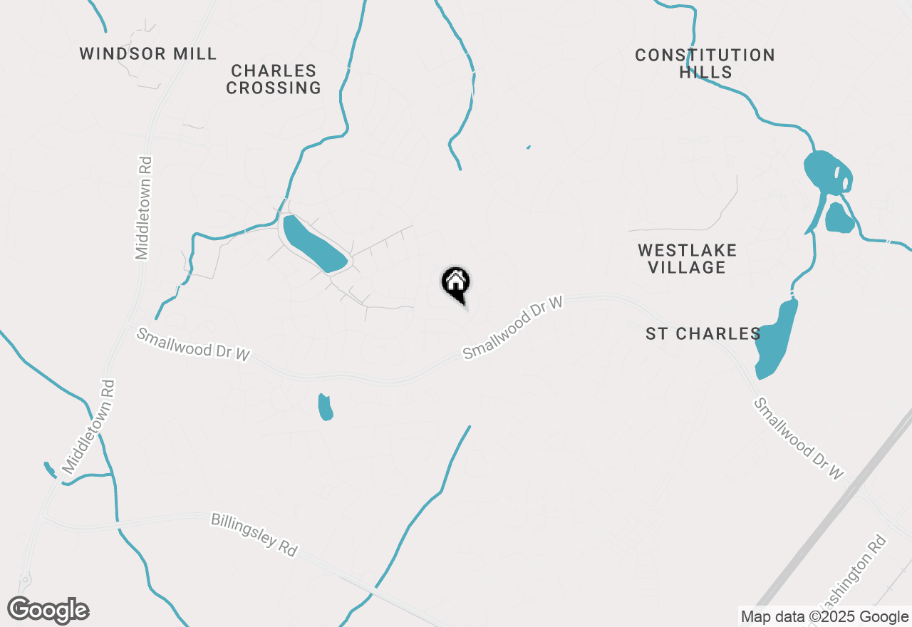 Map of 6007 Red Wolf Place, Waldorf, MD 20603