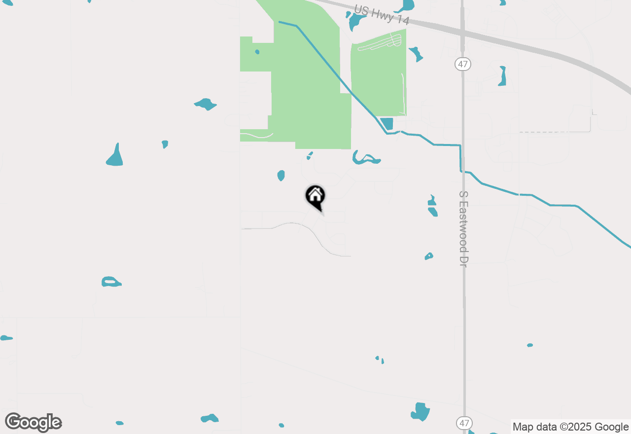 Map of 3073 Courtland Street, Woodstock, IL 60098