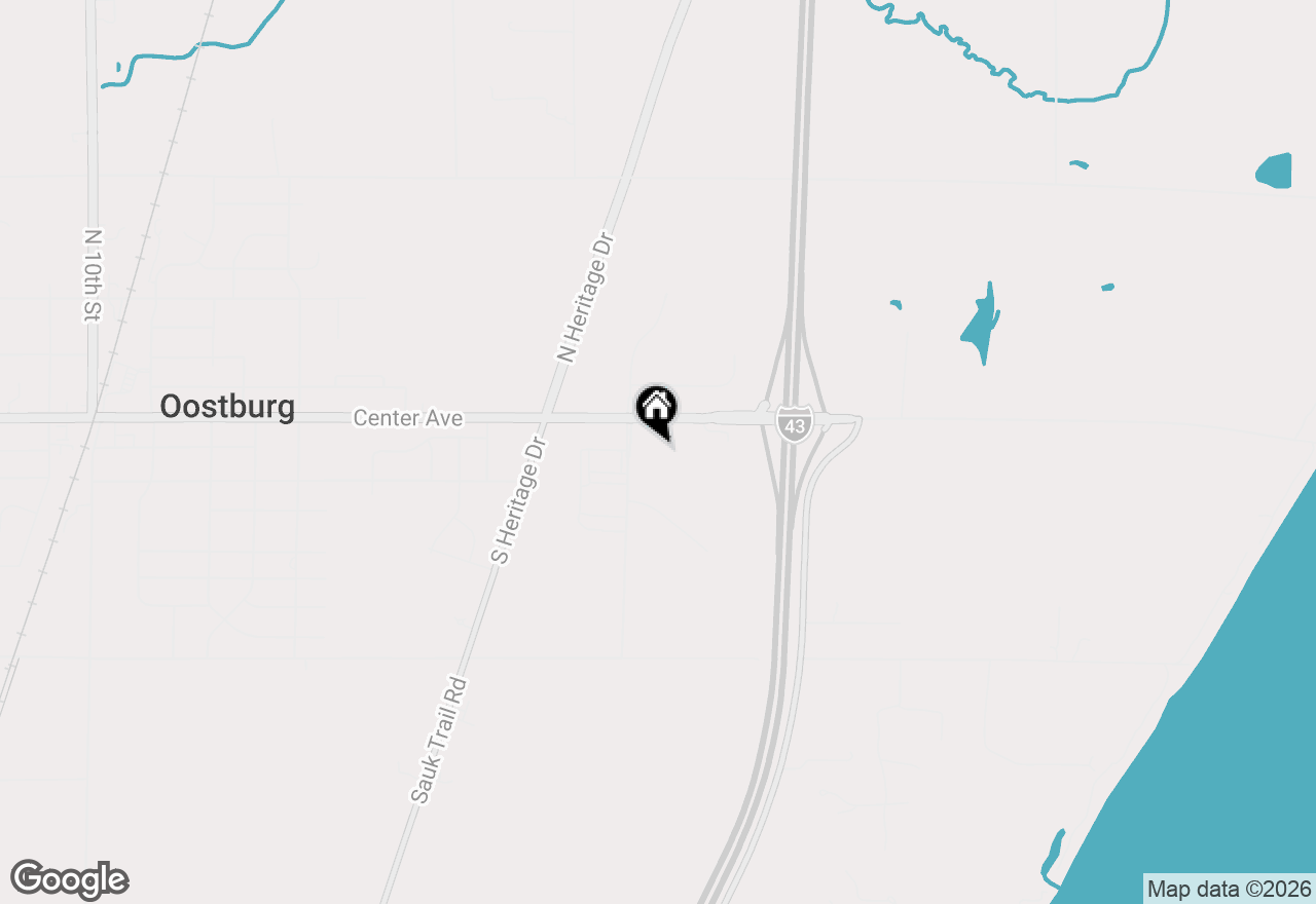Map of LtE S Business Park Dr, Oostburg, WI 53070