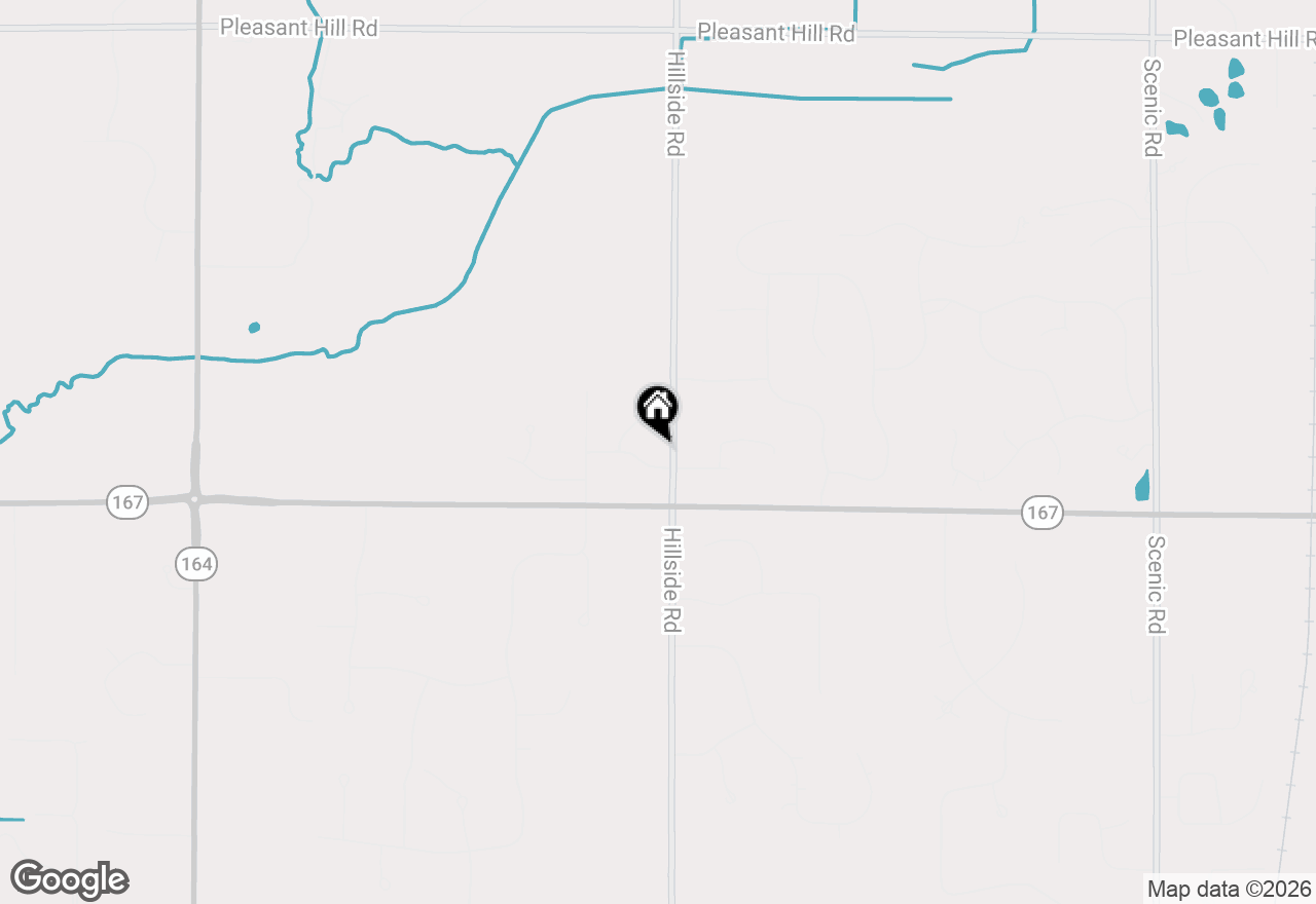 Map of 4112 Scarborough Dr, Richfield, WI 53076