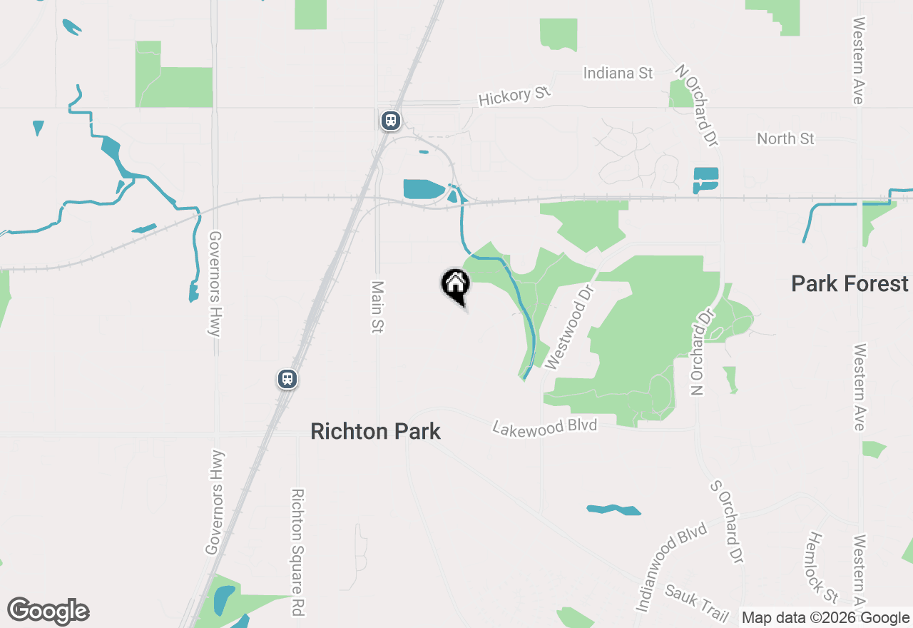Map of 433 Wildwood Drive, Park Forest, IL 60466
