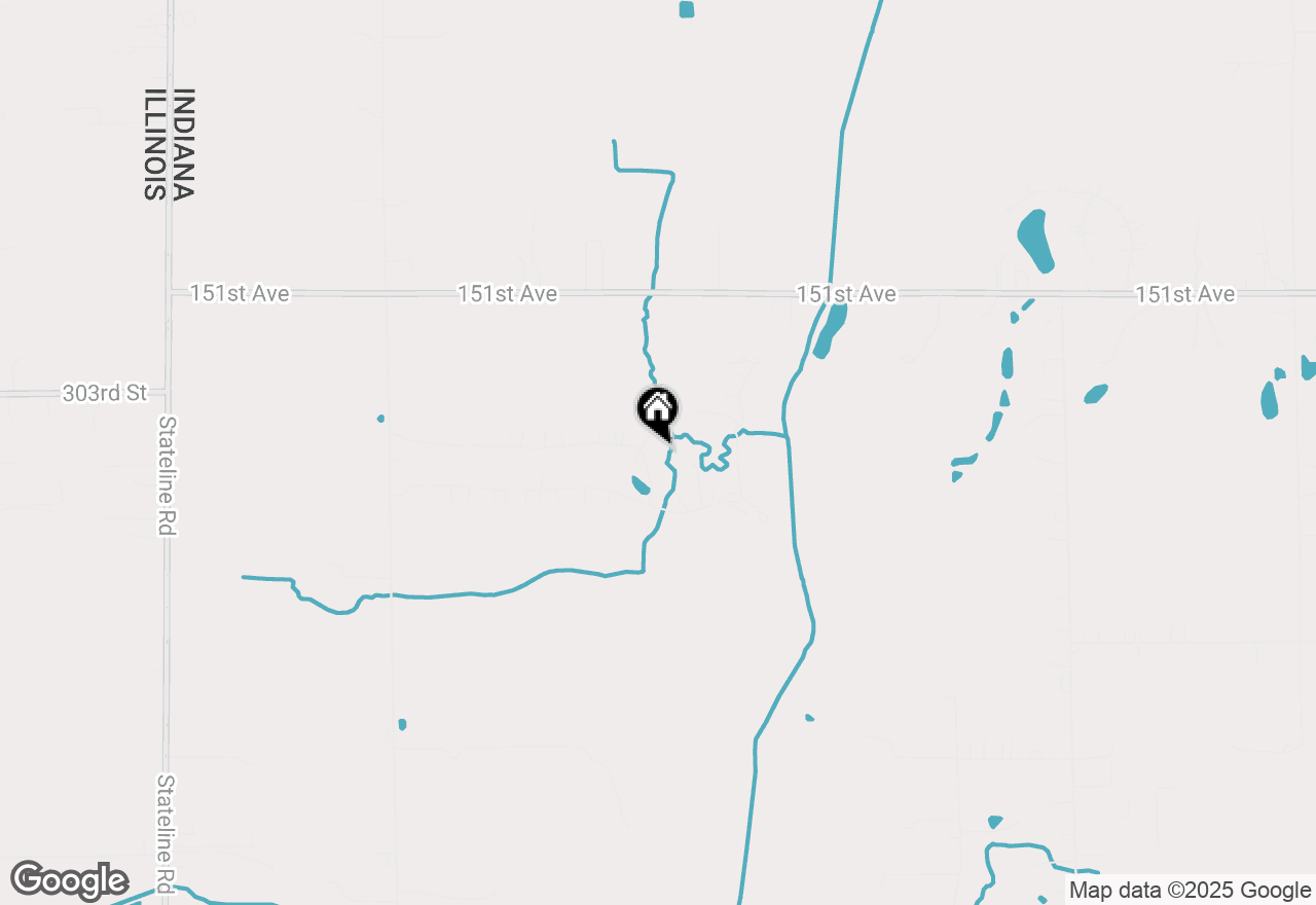 Map of 14299 W 153rd Lane, Cedar Lake, IN 46303
