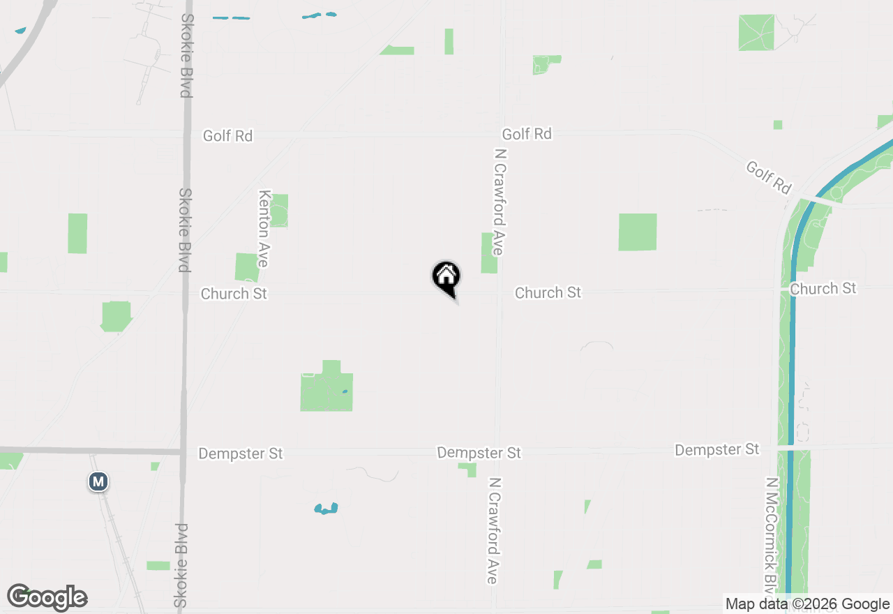 Map of 9139 Kedvale Avenue, Skokie, IL 60076