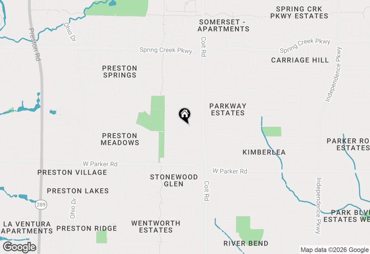 Map of 4200 Emerson Drive, Plano, TX 75093