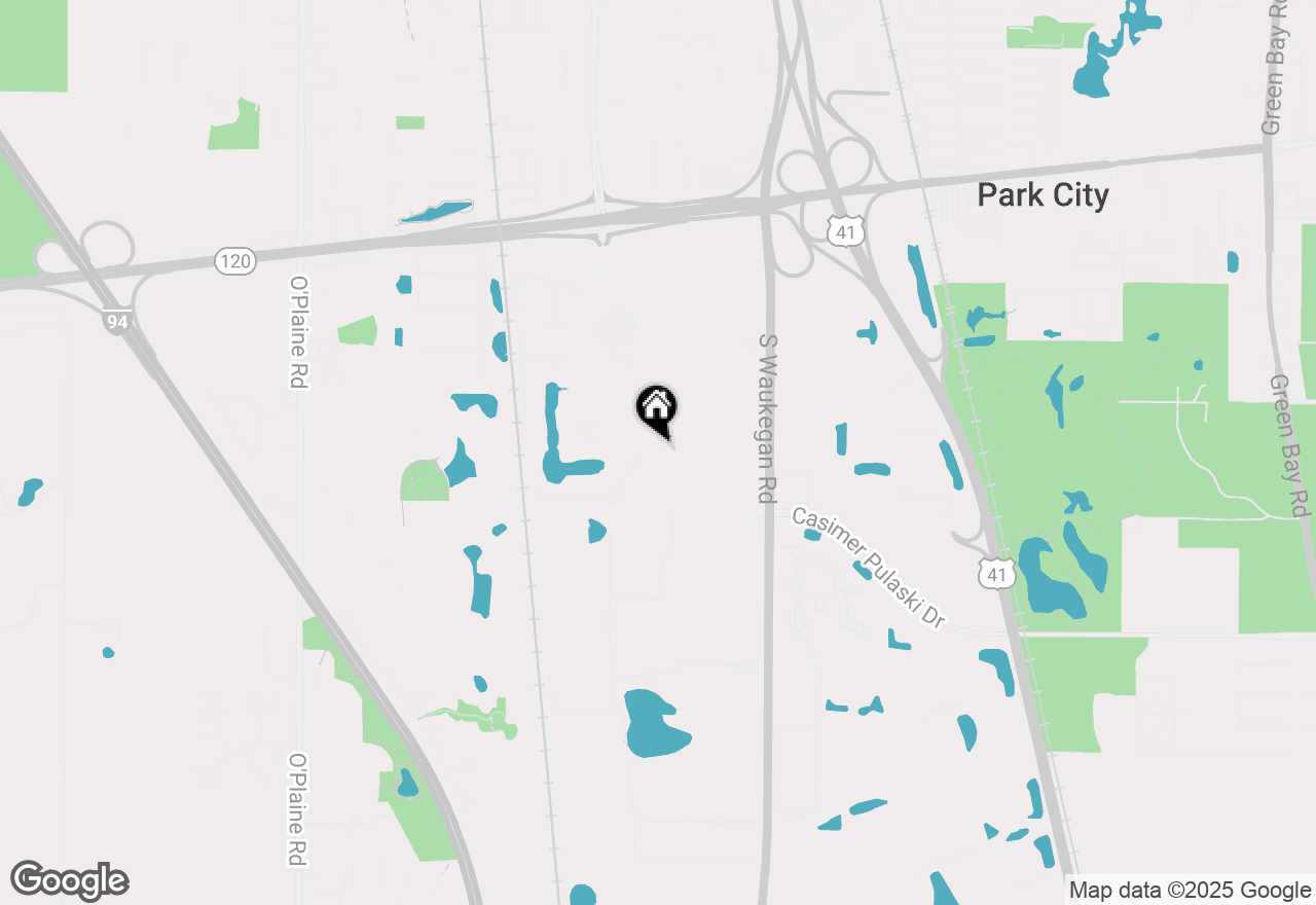 Map of 601 Lakehurst Road, Waukegan, IL 60085